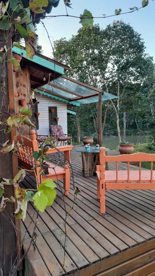 Sitio Recanto Da Guarda - Cabana Araucaria 봉헤찌로 외부 사진